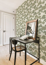 Stickley Green by Rasch Tree Wallpaper- Brewster Home Fashions RH580006