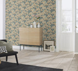 Stickley Sky Blue by Rasch Tree Wallpaper – Brewster Home Fashions RH580013