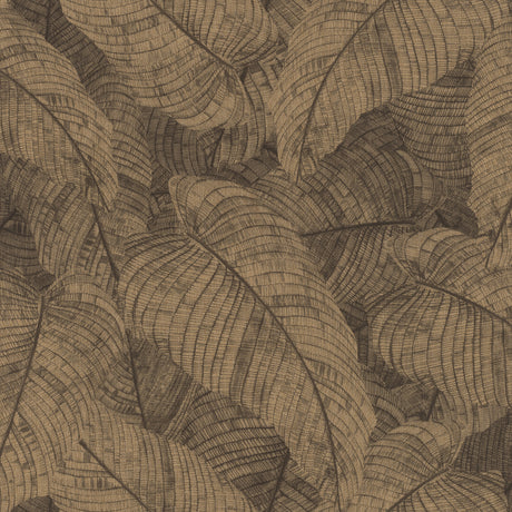 Rasch Galner Copper Leaves Wallpaper roll RH720570