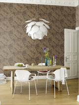 Galner Copper by Rasch Leaves Wallpaper – Brewster Home Fashions RH720570