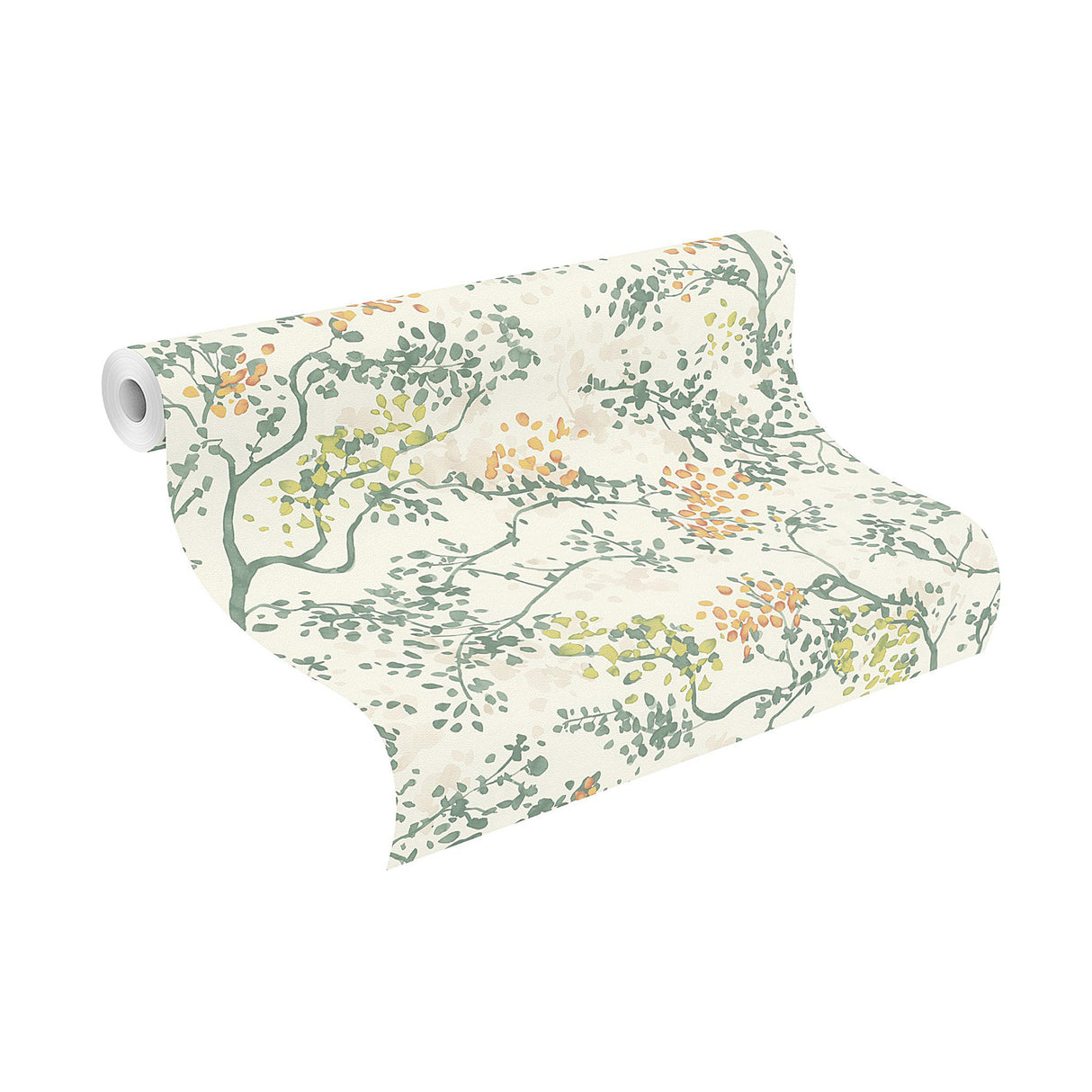 Elmslie Green by Rasch Abstract Trees Wallpaper- Brewster Home Fashions RH791730