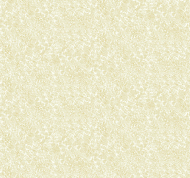 Champagne Dots Gold & White Wallpaper with Metallic Polka Dot Pattern, Small Prints - York RI5112