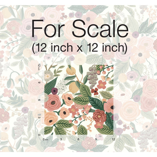 Garden Party Burgundy Floral Wallpaper - York RI5122