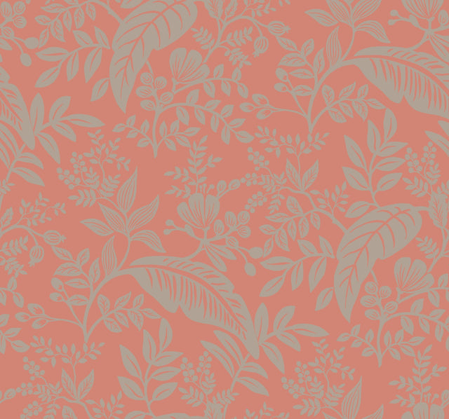 Canopy Rose Botanical Non-Woven Wallpaper - York RI5135