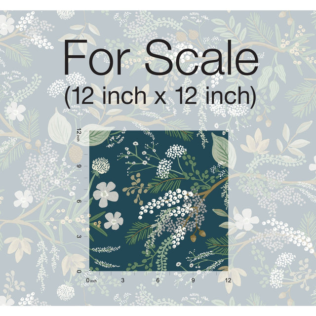 Juniper Forest Pine Wallpaper with Botanical Woodland Motif - York RI5165