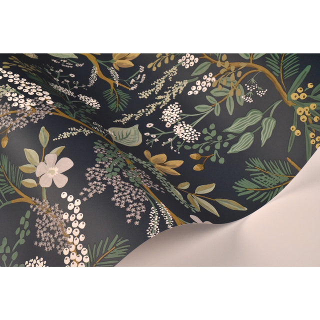Juniper Forest Pine Wallpaper with Botanical Woodland Motif - York RI5165