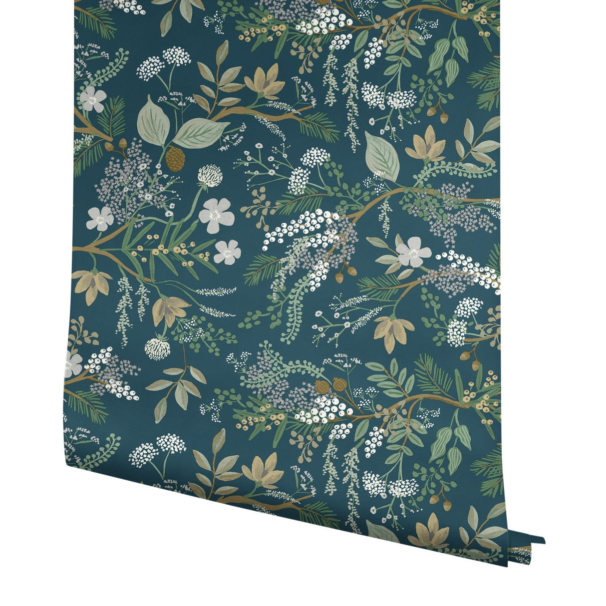 Juniper Forest Pine Wallpaper with Botanical Woodland Motif - York RI5165