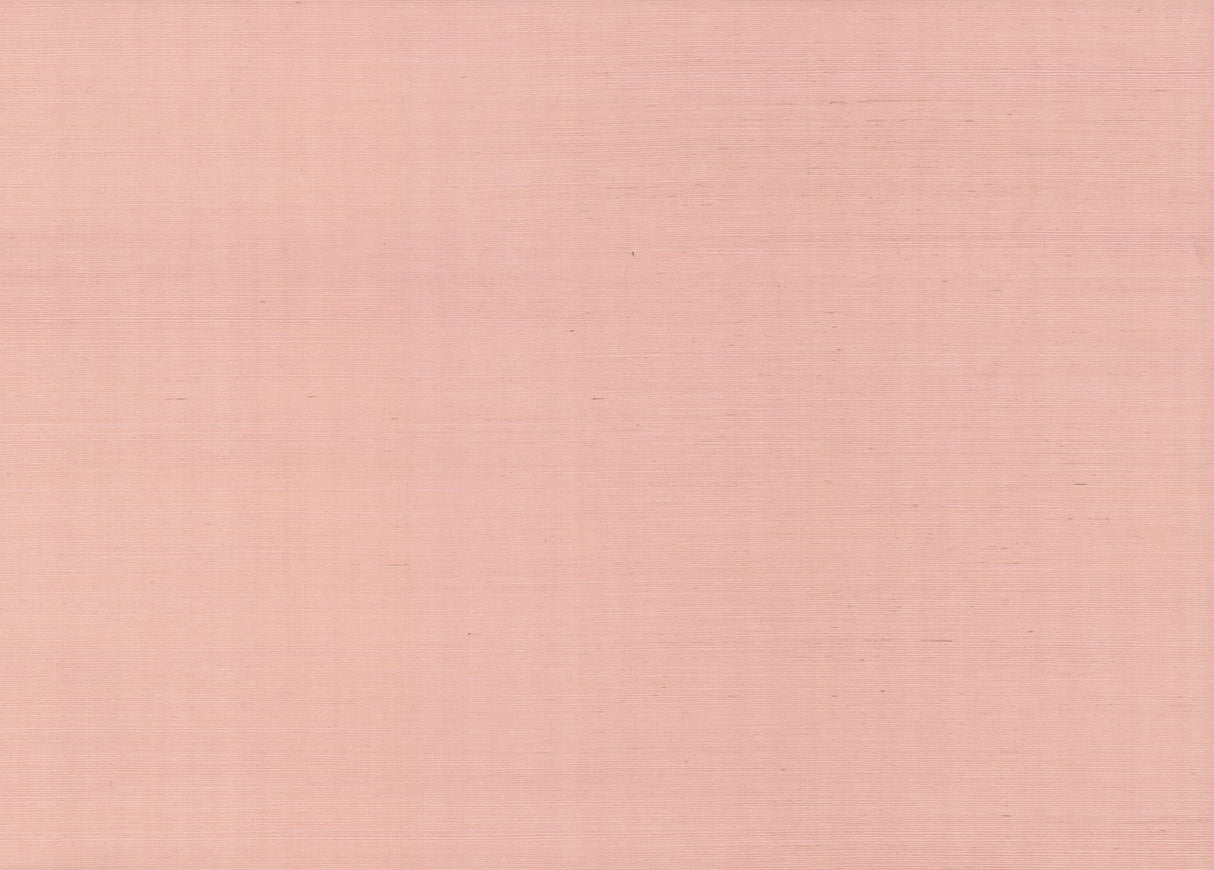 Palette Light Pink Sisal Grasscloth Wallpaper - York RI5183