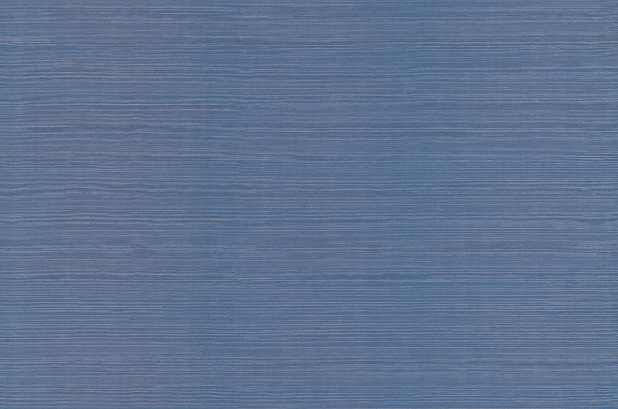 Palette Blue Sisal Grasscloth Wallpaper with Textured Weave - York RI5184