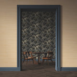 Palette Gold Metallic Sisal Grasscloth Wallpaper - York RI5185