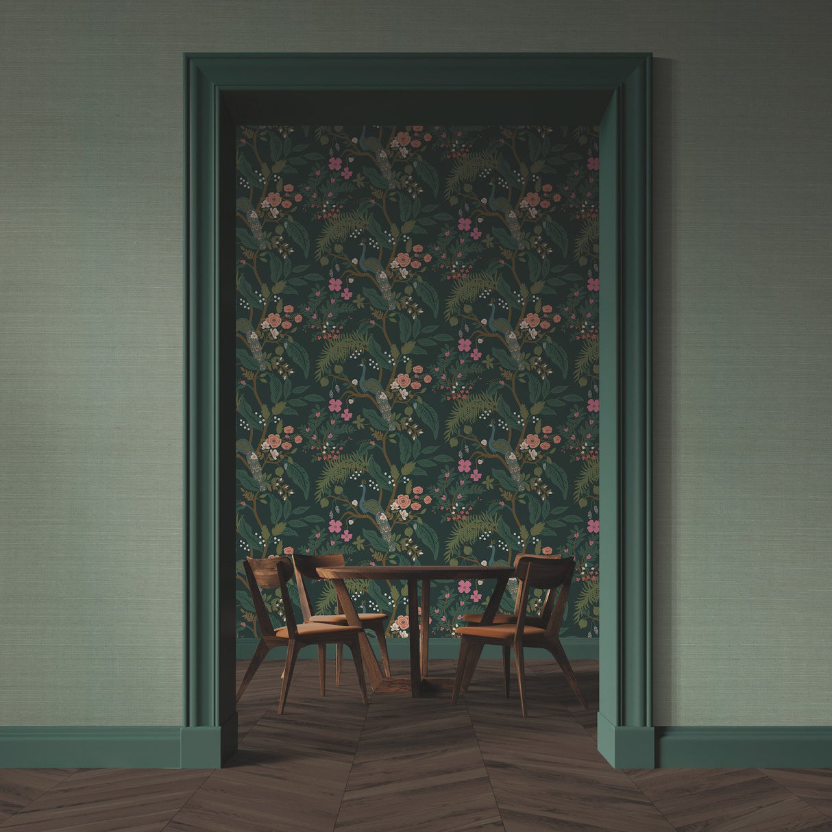 Palette Sage Sisal Grasscloth Wallpaper - York RI5186