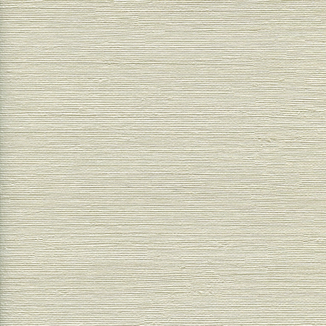 Patana White Faux Grasscloth Modern Wallpaper - RJ228520W2011