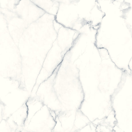Carrara Marble Blue Peel and Stick Wallpaper by RoomMates - RMK10839WPZ