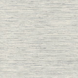 Faux Grasscloth Light Grey Peel & Stick Wallpaper with Traditional Nature Pattern - York RMK11078WP
