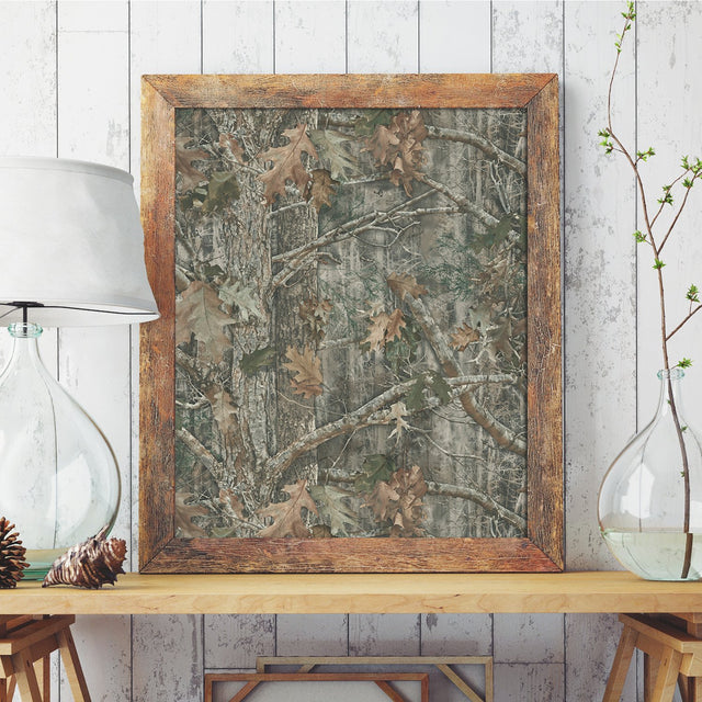 Kanati Camo Green Peel & Stick Wallpaper with Botanical Leaf Camouflage - York RMK11081WP