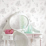 Disney Frozen Pink Peel & Stick Wallpaper with Novelty Kids Pattern - York RMK11169RL