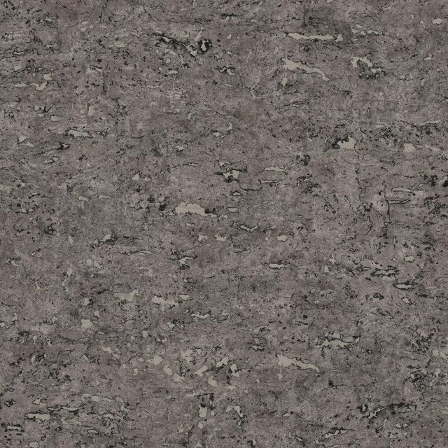 Faux Cork Charcoal Grey Peel & Stick Wallpaper