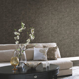 Faux Cork Charcoal Grey Peel & Stick Wallpaper