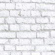 White Brick White Peel and Stick Wallpaper by RoomMates - RMK11237WPZ
