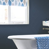 Perplexing Blue Peel & Stick Wallpaper