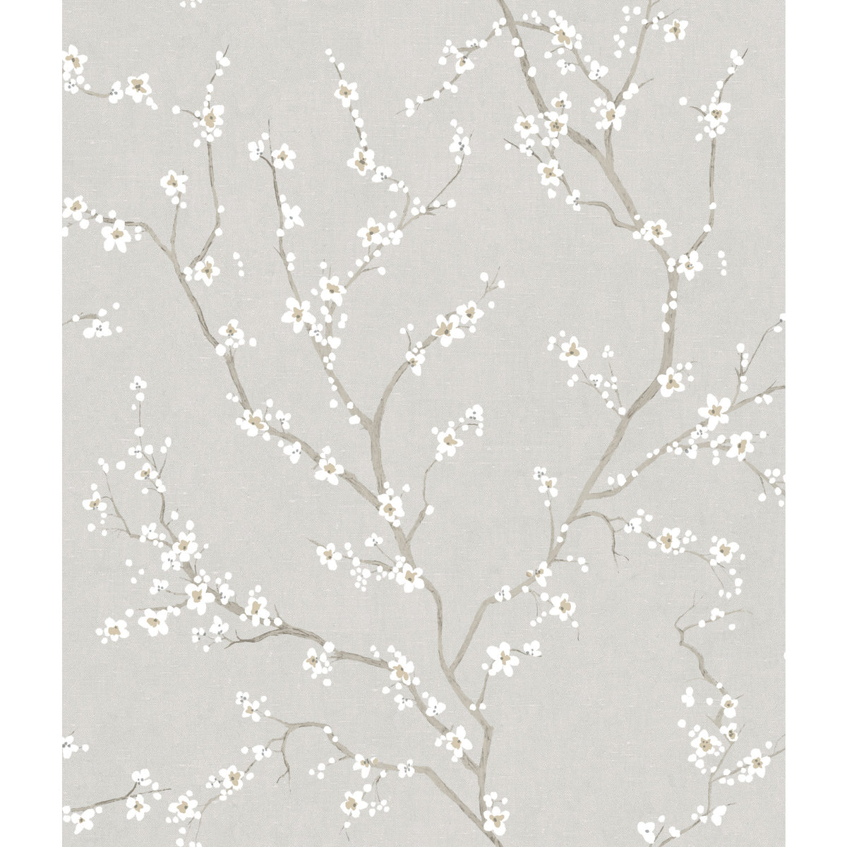 Cherry Blossom Neutral Peel and Stick Wallpaper by RoomMates - RMK11270WPZ
