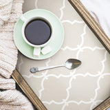 Modern Trellis Beige Peel & Stick Wallpaper