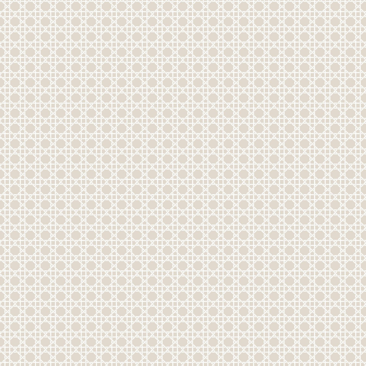 Caning Tan Peel & Stick Wallpaper with Retro Global Geometric Pattern - York RMK11305RL