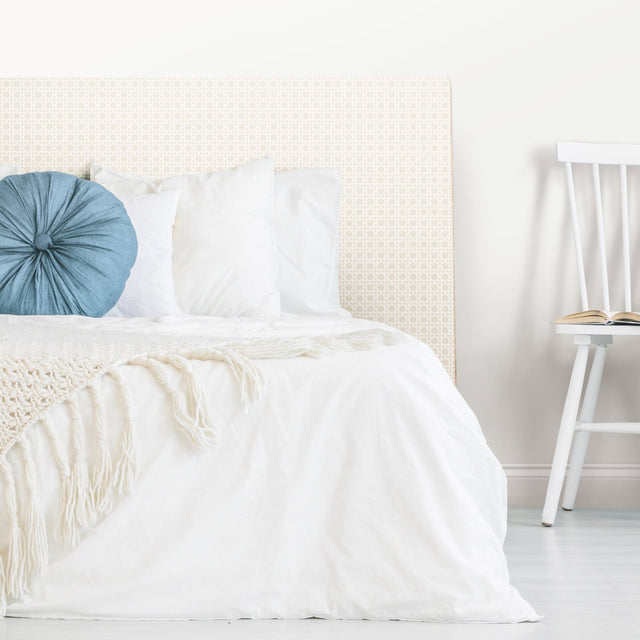 Caning Tan Peel & Stick Wallpaper with Retro Global Geometric Pattern - York RMK11305RL