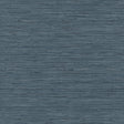Faux Grasscloth Blue Peel and Stick Wallpaper by RoomMates - RMK11314WPZ