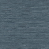 Faux Grasscloth Blue Peel and Stick Wallpaper by RoomMates - RMK11314WPZ
