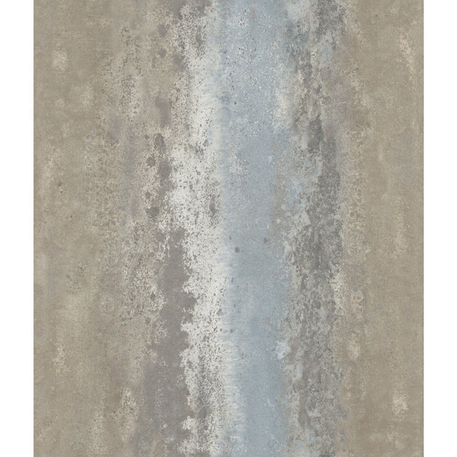 Oxidized Metal Grey Peel & Stick Wallpaper with Pearl Effect - York RMK11345WP