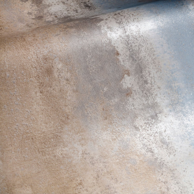 Oxidized Metal Grey Peel & Stick Wallpaper with Pearl Effect - York RMK11345WP