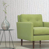 Tick Mark Grey Peel & Stick Wallpaper with Hand-Drawn Novelty Pattern - York RMK11364WP