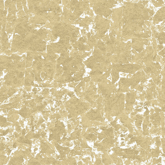Metallic Gold Leaf Peel & Stick Wallpaper with Glam Textured Motif - York RMK11381WP