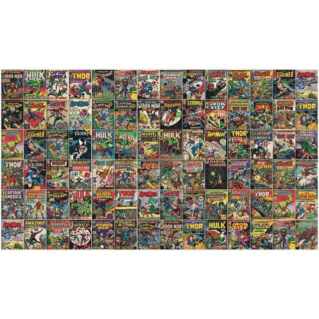 Marvel Comic Cover Multicolor Peel & Stick Wall Mural - RoomMates RMK11410M - York
