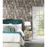 Tropical Flowers Green Peel & Stick Wallpaper with Botanical Floral Pattern - York RMK11469WP