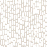 Sumi-E Taupe Peel & Stick Wallpaper with Modern Geometric Abstract Pattern - York RMK11493WP