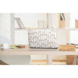 Sumi-E Taupe Peel & Stick Wallpaper with Modern Geometric Abstract Pattern - York RMK11493WP