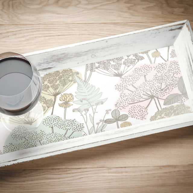 Niittypolku Pink Peel & Stick Wallpaper with Botanical Floral Motif - York RMK11533RL
