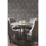 Ornate Ogee Taupe Peel & Stick Wallpaper with Glam Global Ogee Pattern - York RMK11570WP