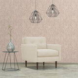 Ornate Ogee Pink Peel & Stick Wallpaper with Global Ogee Motif - York RMK11571WP
