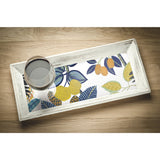 Funky Jungle Blue Peel & Stick Wallpaper with Tropical Botanical Novelty Pattern - York RMK11577RL