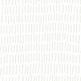 Tick Marks Beige Peel & Stick Wallpaper with Hand-Drawn Global Novelty Motif - York RMK11613WP