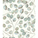 Cat Coquillette Eucalyptus Green Peel & Stick Wallpaper with Botanical Leaves  Modern Vinyl - York RMK11629WP
