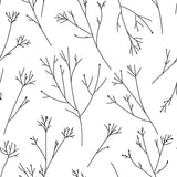 Twigs Black Peel and Stick Wallpaper by RoomMates - RMK11675WPZ