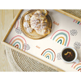 Rainbow's End Taupe Peel & Stick Wallpaper with Whimsical Novelty Pattern - York RMK11730RL