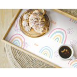 Rainbow's End Pink Peel & Stick Wallpaper with Whimsical Novelty Pattern - York RMK11731RL