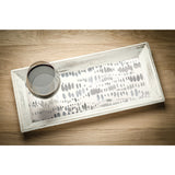 Dotted Line Grey Peel & Stick Wallpaper