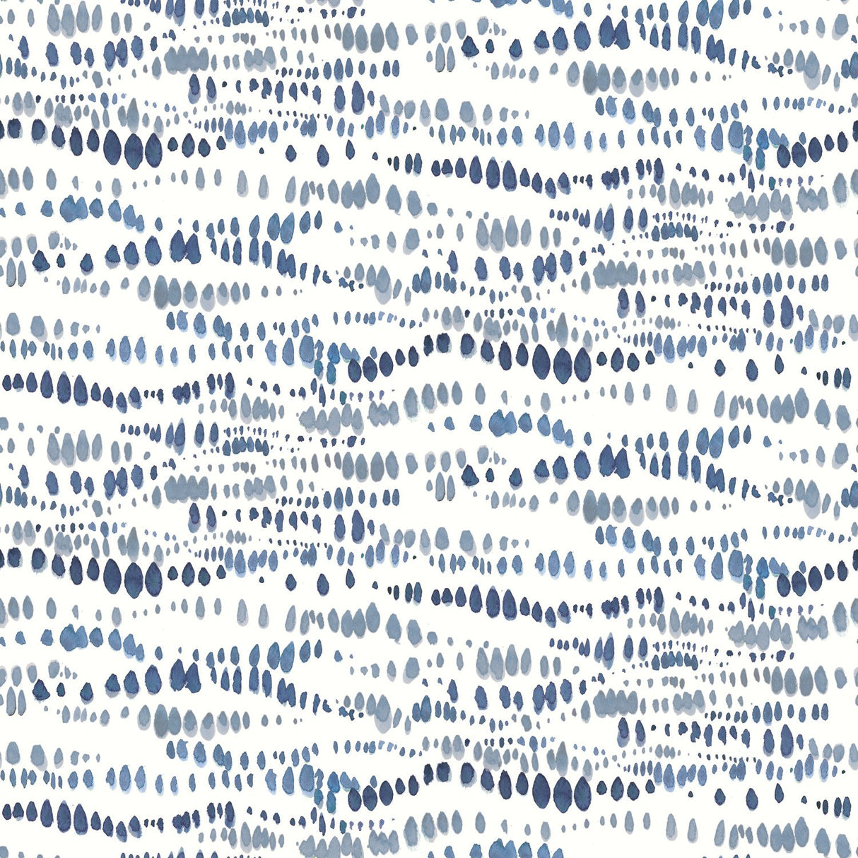 Dotted Line Navy Peel & Stick Wallpaper with Modern Geometric Pattern - York RMK11761RL