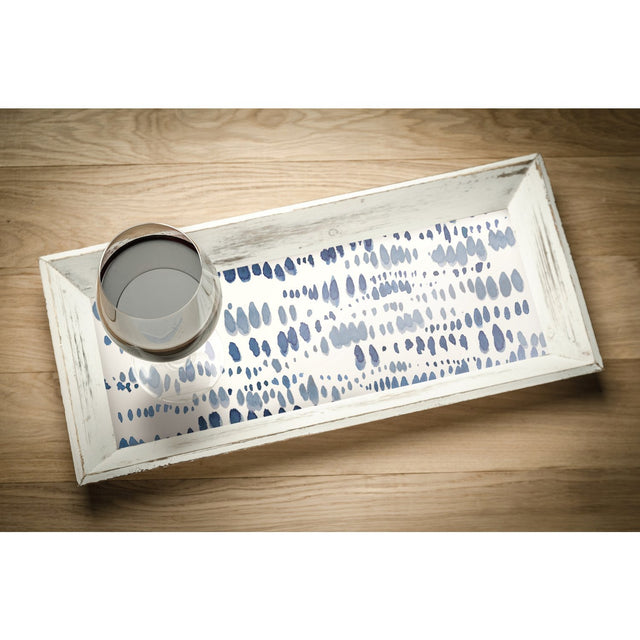 Dotted Line Navy Peel & Stick Wallpaper with Modern Geometric Pattern - York RMK11761RL